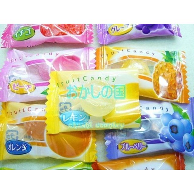 Doce Importado do Japão - 10x Balas de Frutas
