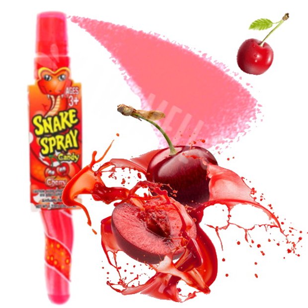 Snake Spray Candy Cherry - Bala Spray - Importado | Karamell Store