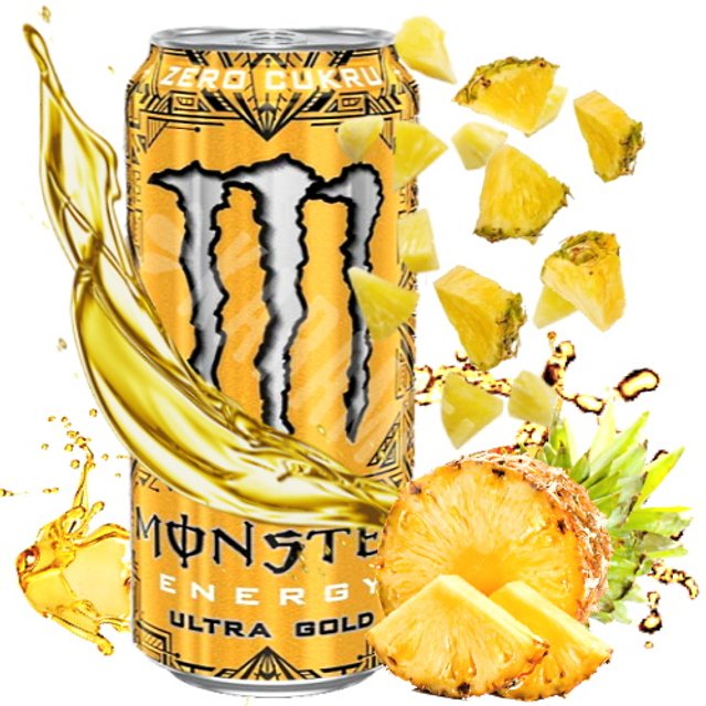 Bebida Monster Energy Edição Ultra Gold Zero Sugar - Irlanda