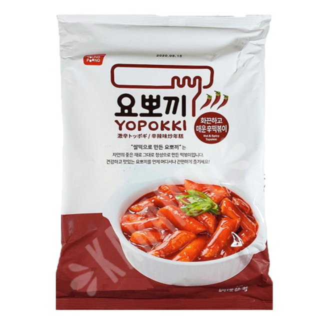 Yopokki Hot & Spicy Topokki - Molho super Picante - Coreia