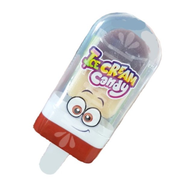 Pirulito Ice Cream Candy Pop Raindrops Cola Lemon - Importado