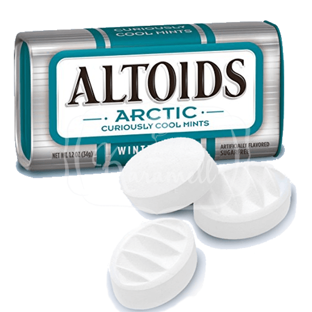Altoids Arctic Wintergreen - Pastilhas sabor Hortelã - Importado dos Estados Unidos