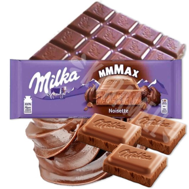 Milka Noisette - Chocolate Creme de Avelā - Importado da Polônia  270g