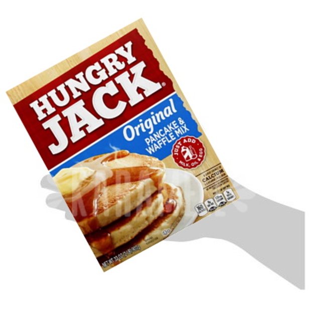 Massa para panqueca e Waffle - Pancake & Waffle Mix - Hungry Jack