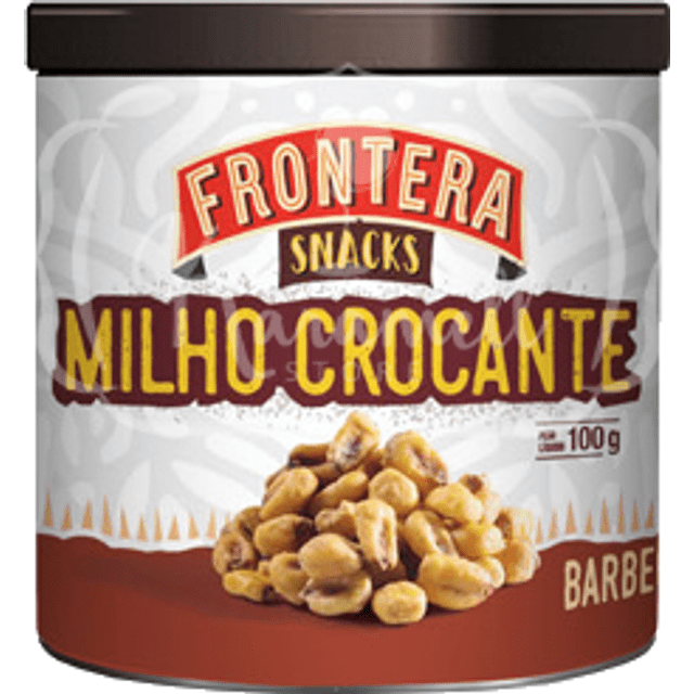 Milho Crocante Frontera - Snack Sabor Barbecue - Linha Premium