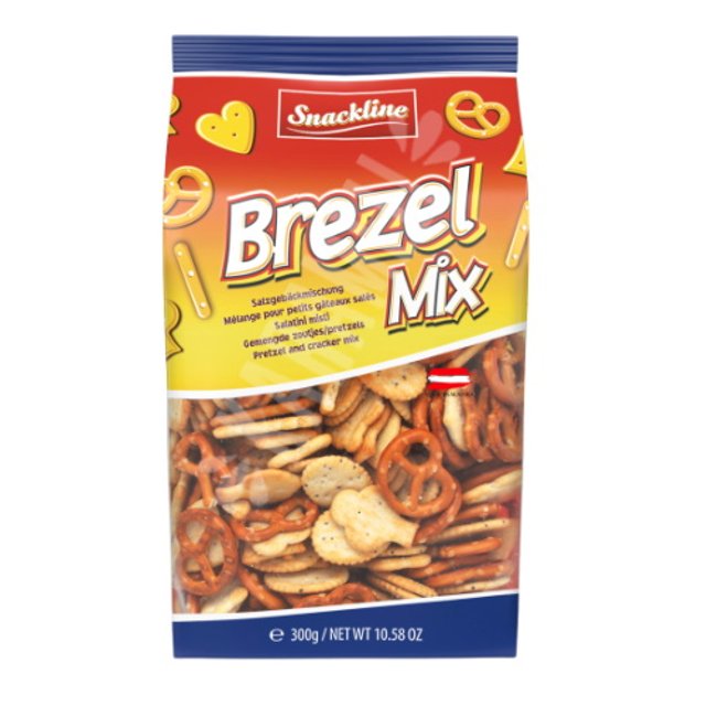 Biscoitos Brezel Mix - Snackline - Importado Áustria