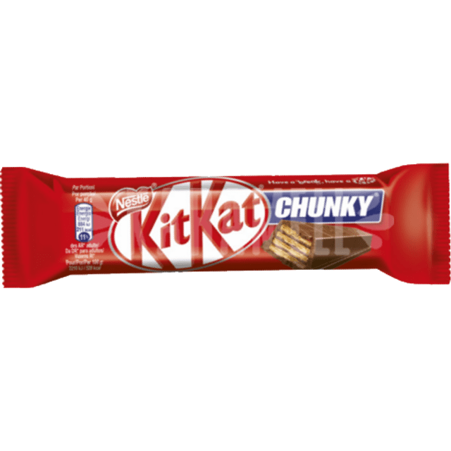 Chocolate Kit Kat Chunky - Nestlé - Importado da Bulgária