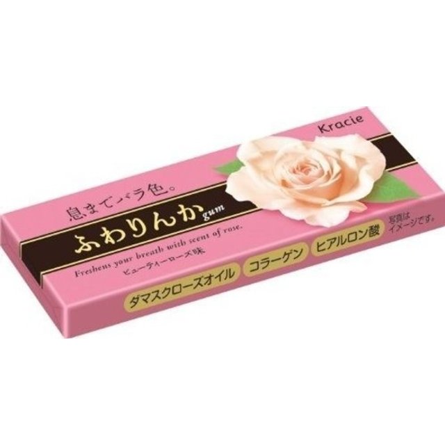 Doces do Japão - Kracie - Chicletes De Rosas - Beauty Rose