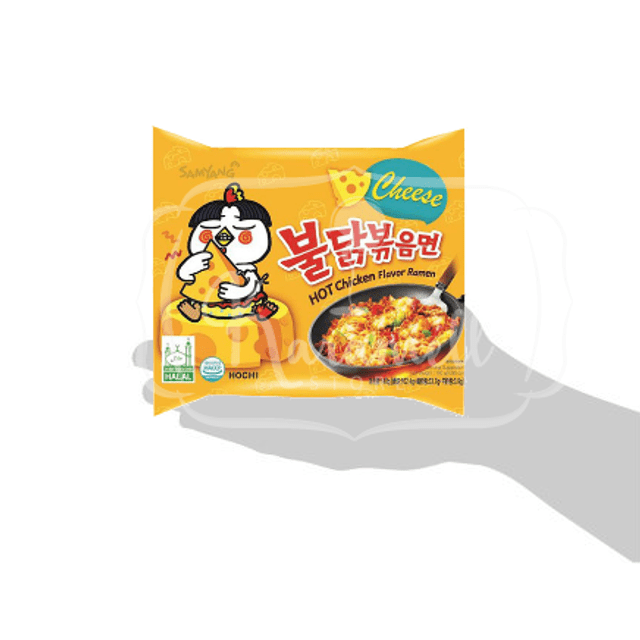 Samyang Hot Chicken Ramen Cheese - Lamen Queijo - Importado da Coreia