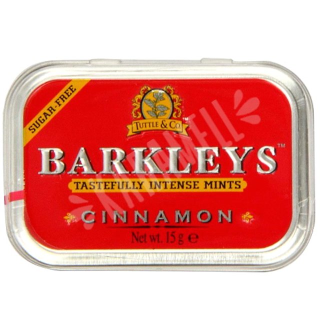 Balas Barkleys Tastefully Intense Mints Cinnamon - Importado Holanda