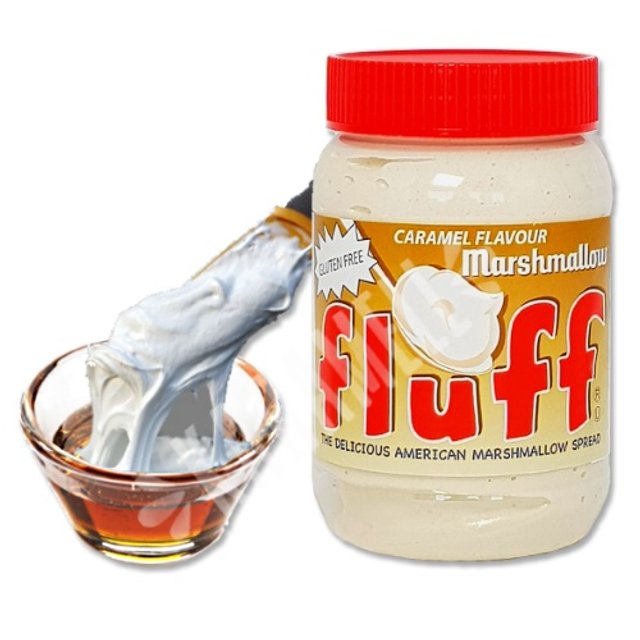 Marshmallow de Colher Fluff sabor Caramelo - Importado EUA