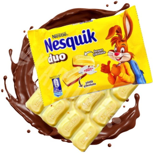 Chocolate Nesquik Duo - Nestlé - Importado Turquia