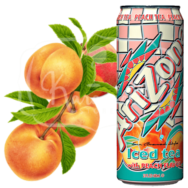 Arizona Iced Tea with Peach - Bebida Importada dos Estados Unidos