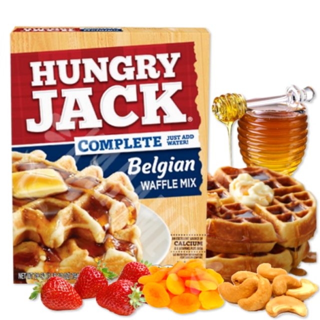 Mistura para Belgian Waffle Mix - Hungry Jack - Importado EUA