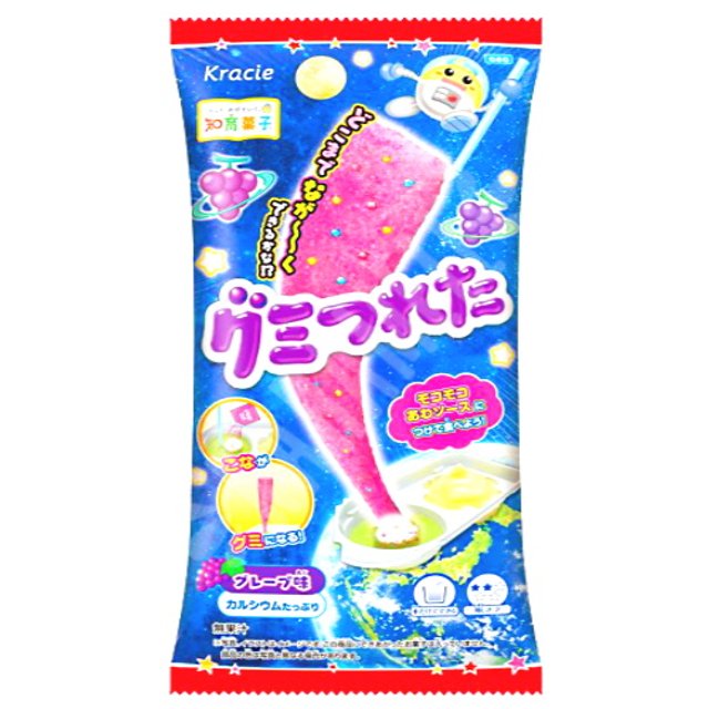 Kracie Popin Cookin Gummy Tsureta Grape - Bala Mastigável - Japão