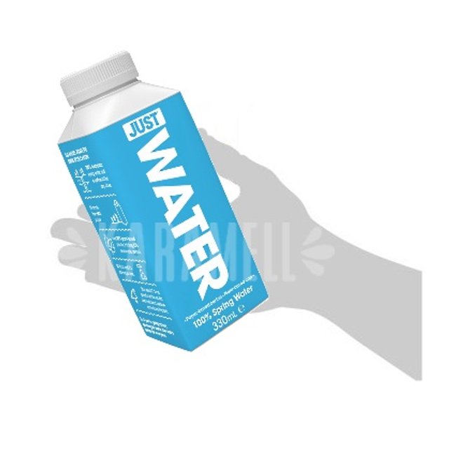 Água Natural Just Water 330ml - Importado dos EUA