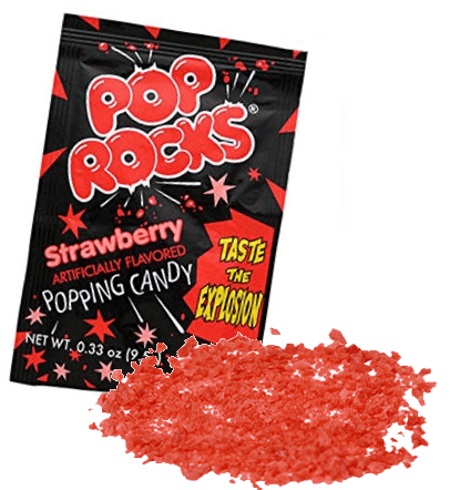 Pop Rocks Strawberry - Balas Explosivas Morango - Importado EUA ...