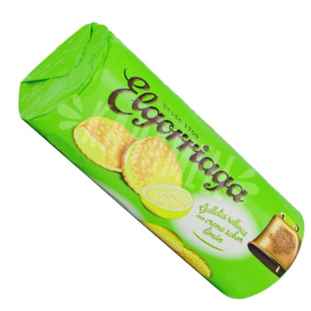 Biscoito Elgorriaga Lemon Flavour Biscuits - Espanha