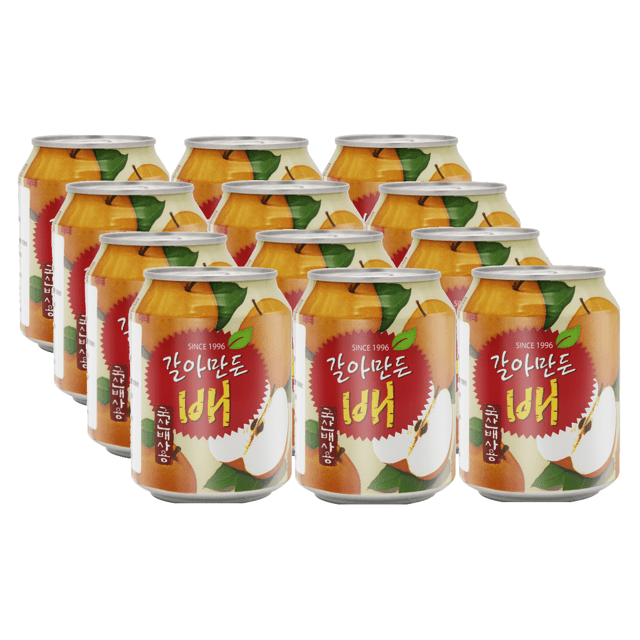 BonBon - ATACADO - Kit 12 Latas - Suco de Pera c/ Pedaços de Pera