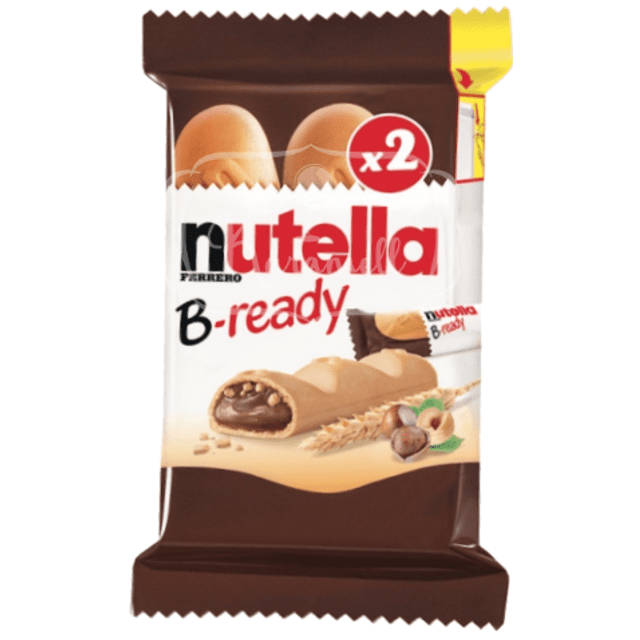 Nutella Ferrero B-ready - Biscoito Recheado Com Nutella - Importado da Alemanha