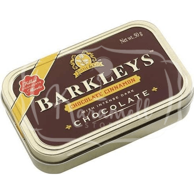 Balas de Chocolate e Canela Barkleys - Importado da Europa - 50g