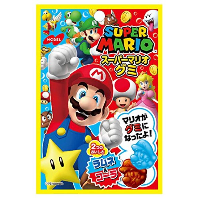 Doces Importados do Japão - Nobel Super Mario Gummy Candy