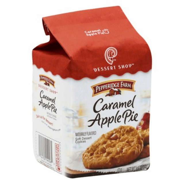 Doces Importados dos EUA - Pepperidge Farm - Caramel Apple Pie - Soft Desserts Cookies - Edição limitada