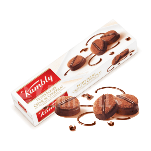 Biscoitos de Chocolate Recheado Kambly - Importado Alemanha