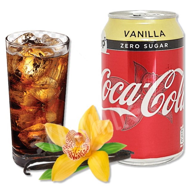 Kit 3 Refrigerantes Zero Sugar Coca Cola - Cherry & Energy & Vanilla - Inglaterra