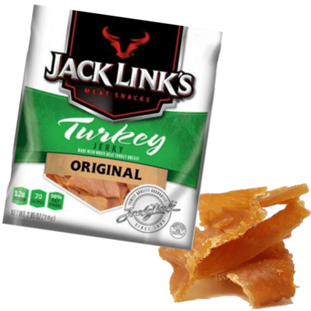 Jack Link's Turkey Jerky Original * Edição Limitada * Snack de Carne de Peru Com Especiarias - Importado dos Estados Unidos