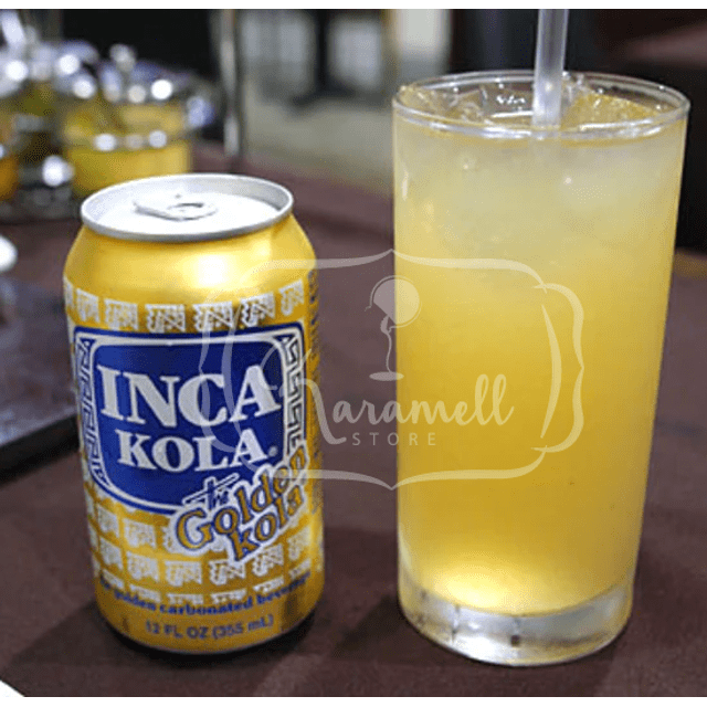 Inca Kola - ATACADO 3 Latas - Refrigerante Importado do Peru