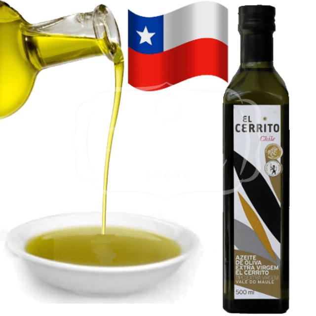 Azeite de Oliva Extra Virgem El Cerrito - 500ml - Importado do Chile