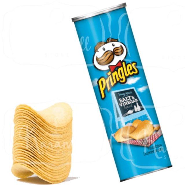 Kit Box 6 Itens Importados - Chocolate Refrigerante Pringles Biscoito Balas