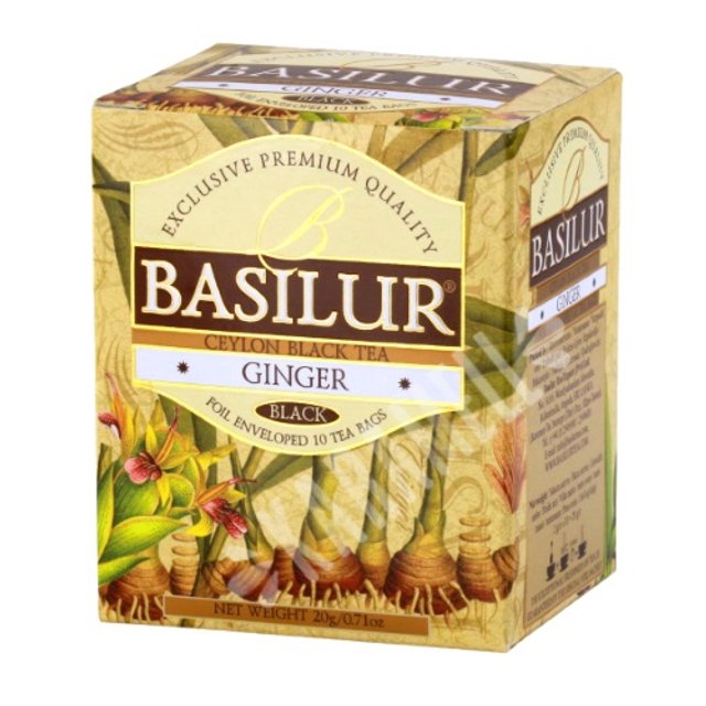 Chá Basilur - Ceylon Black Tea Ginger - Importado Sri Lanka