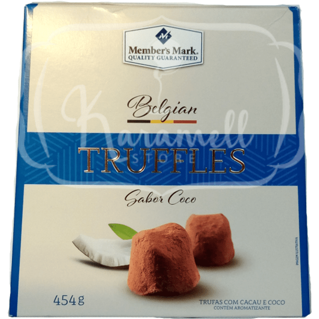 Truffles Belgian - Trufas Chocolate Com Coco - Importado da Bélgica