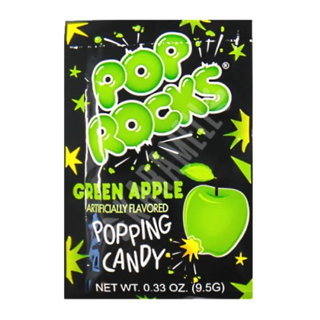 Pop Rocks Green Apple - Balas Explosiva Popping Candy - Espanha ...