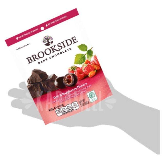 Brookside Dark Chocolate Goji & Raspberry Hershey's Importado EUA