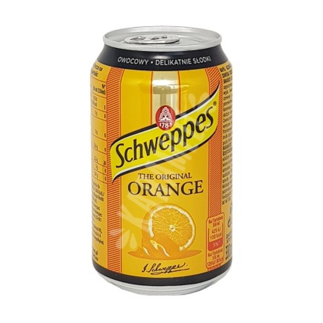 Refrigerante Schweppes The Original Orange - Importado Polônia