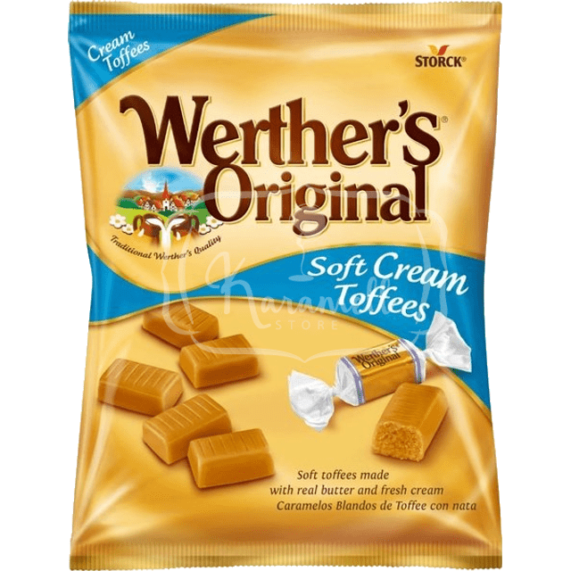 Werther's Original Soft Cream Toffees - Caramelos - Importado Alemanha