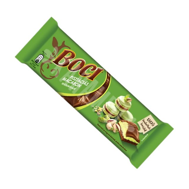Chocolate Boci Pisztacias Macaron - Nestlé - Importado Hungria