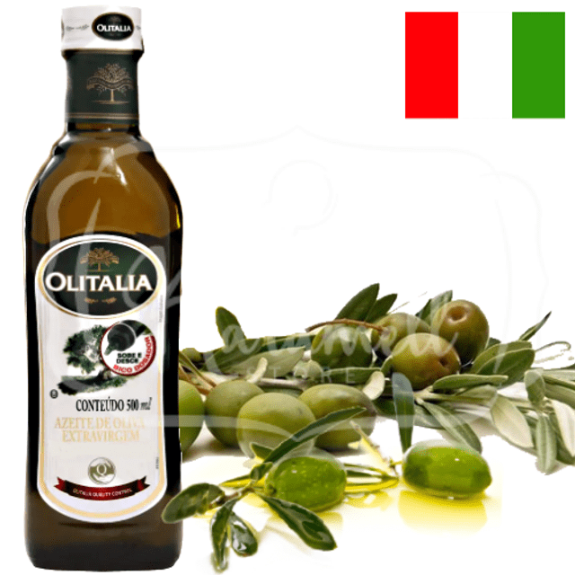Azeite de Oliva Extravirgem 500ml - Olitalia - Importado da Itália