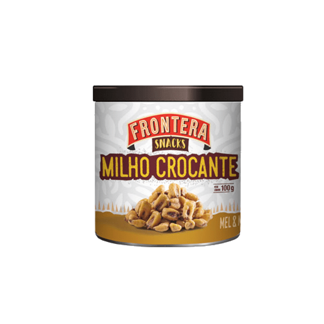 Milho Crocante Frontera - Snack Sabor Mel & Mostarda - Linha Premium