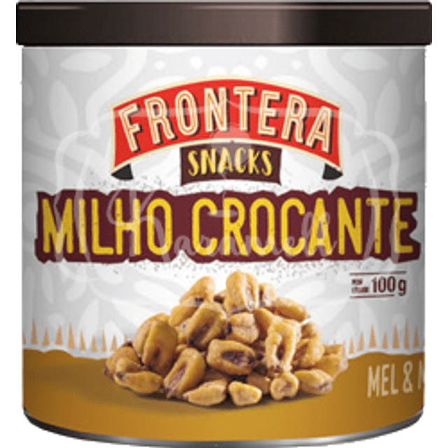 Milho Crocante Frontera - Snack Sabor Mel & Mostarda - Linha Premium