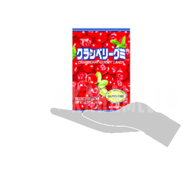 Balas Gummy Cranberry Kasugai - ATACADO 6X - Importado do Japão