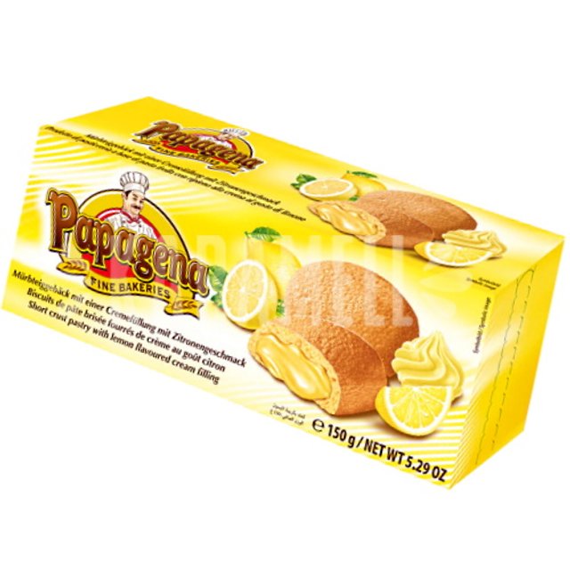 Biscoitos Cookies Creme de Limão - Papagena - Importado Áustria