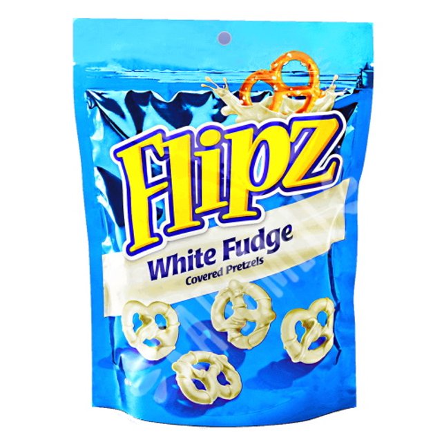Flipz White Fudge Pretzels - Importado EUA