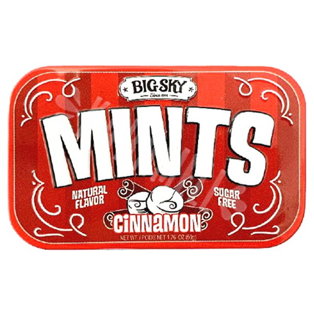 Balas Mints Cinnamon - Big Sky - Importado Canadá 