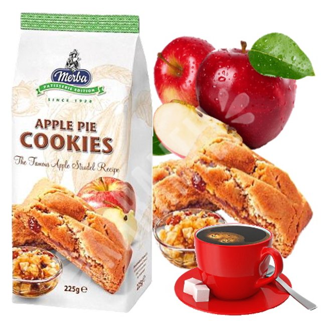 Apple Pie Cookies Merba - Biscoito sabo Torta De Maçã - Holanda