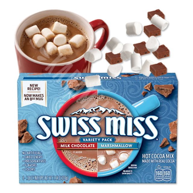Cacau em Pó Mix Milk Chocolate & Marshmallow - Swiss Miss - EUA
