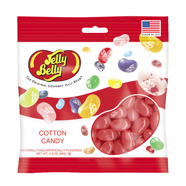 Balas Jelly Belly - Sabor Algodão Doce - Cotton Candy - Importado EUA